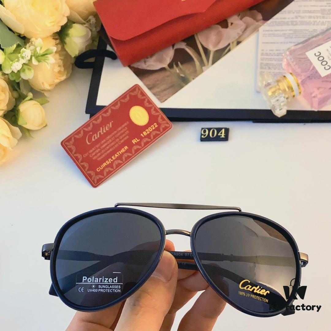 6931fc723a89a121ed54ced9 Cartier High-End Polarized Sunglasses for Men, Driver's Driving Glasses, HD Fishing Sunglasses with Metal Frame, Aviator Style with Spring Hinge Temples
