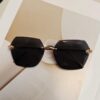 Cartier 2024 New Unframed Sunglasses for Women, Classic Leopard Print Temples, Diamond-Cut Edges, Gradient Lenses, Oversized Luxury Sunglasses
