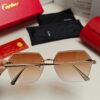 6931fc743a89a121ed54cefa Cartier 2024 New Collection Frameless Sunglasses for Women, Classic Leopard Print Temples, Diamond-Cut Edges, Gradient Lenses, Oversized Luxury Design