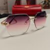 6931fc753a89a121ed54cf09 Cartier 2024 New Collection Frameless Sunglasses for Women, Classic Leopard Print Temples, Diamond-Cut Edges, Gradient Lenses, Oversized Luxury Design