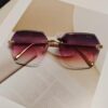 6931fc763a89a121ed54cf0d Cartier 2024 New Collection Frameless Sunglasses for Women, Classic Leopard Print Temples, Diamond-Cut Edges, Gradient Lenses, Oversized Luxury Design