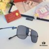 6931fc763a89a121ed54cf19 Cartier Hong Kong Retro Cross-border Stylish Polygonal Sunglasses for Men and Women, Fashionable UV-Proof Double Bridge Shades