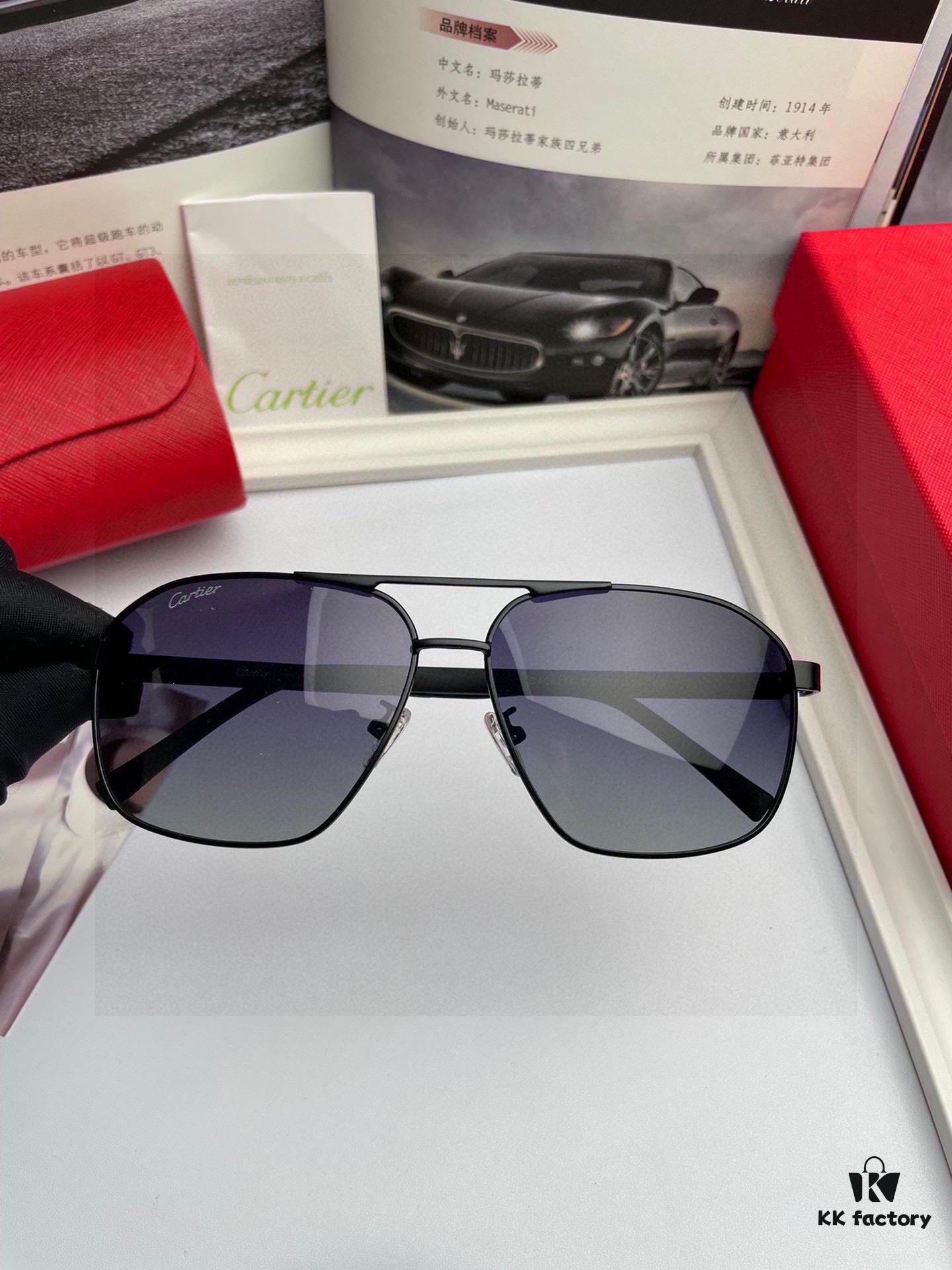 6931fc813a89a121ed54cf7f New Arrival 💥 Brand: Cartier Unisex Polarized Sunglasses