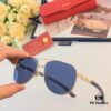 6931fc823a89a121ed54cf8d Cartier Classic Stylish Sunglasses, Fashionable Metal Double-Bridge Aviator Round Frame Sun Glasses, Trendy Ins Accessories