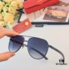 6931fc823a89a121ed54cf8e Cartier Classic Stylish Sunglasses, Fashionable Metal Double-Bridge Aviator Round Frame Sun Glasses, Trendy Ins Accessories