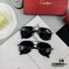 French Cartier - Cartier | Polarized Sunglasses with Polylite Lenses, Lightweight Metal Frame, Men's New Arrival 88001