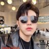 6931fc8b3a89a121ed54d009 Cartier Square Sunglasses, Stylish Streetwear Trendy Gold-Frame Sunglasses, Korean-Style Oversized Sun Glasses for Men
