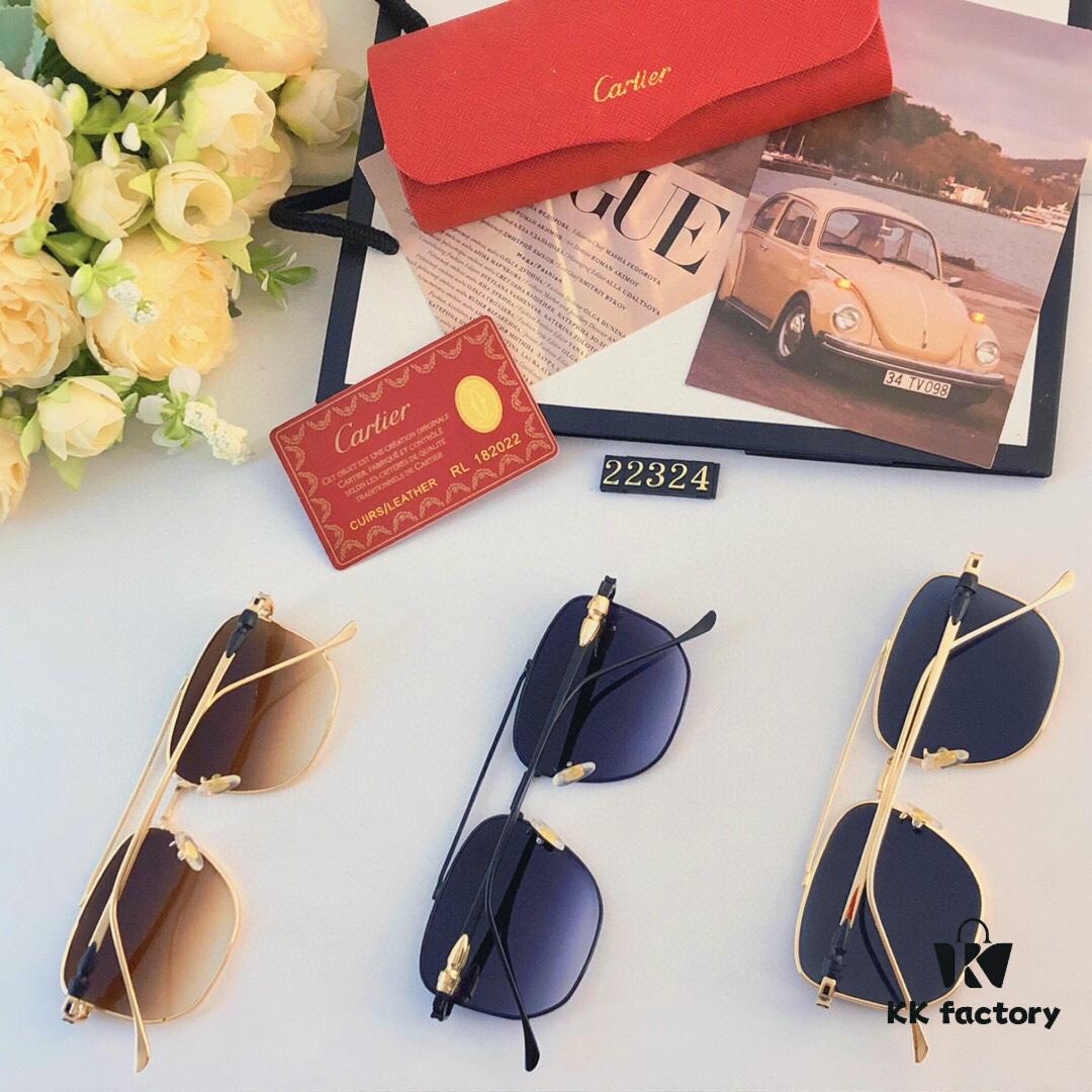 6931fc8b3a89a121ed54d00b Cartier Square Sunglasses, Stylish Streetwear Trendy Gold-Frame Sunglasses, Korean-Style Oversized Sun Glasses for Men