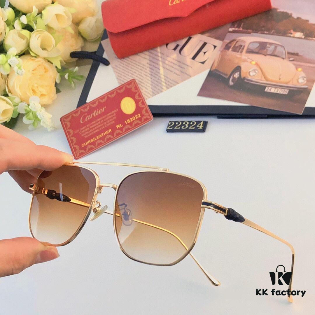 6931fc8b3a89a121ed54d00d Cartier Square Sunglasses, Stylish Streetwear Trendy Gold-Frame Sunglasses, Korean-Style Oversized Sun Glasses for Men