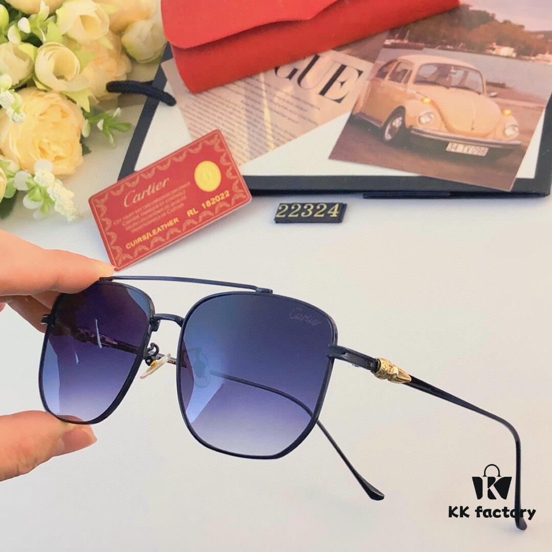 6931fc8b3a89a121ed54d00e Cartier Square Sunglasses, Stylish Streetwear Trendy Gold-Frame Sunglasses, Korean-Style Oversized Sun Glasses for Men