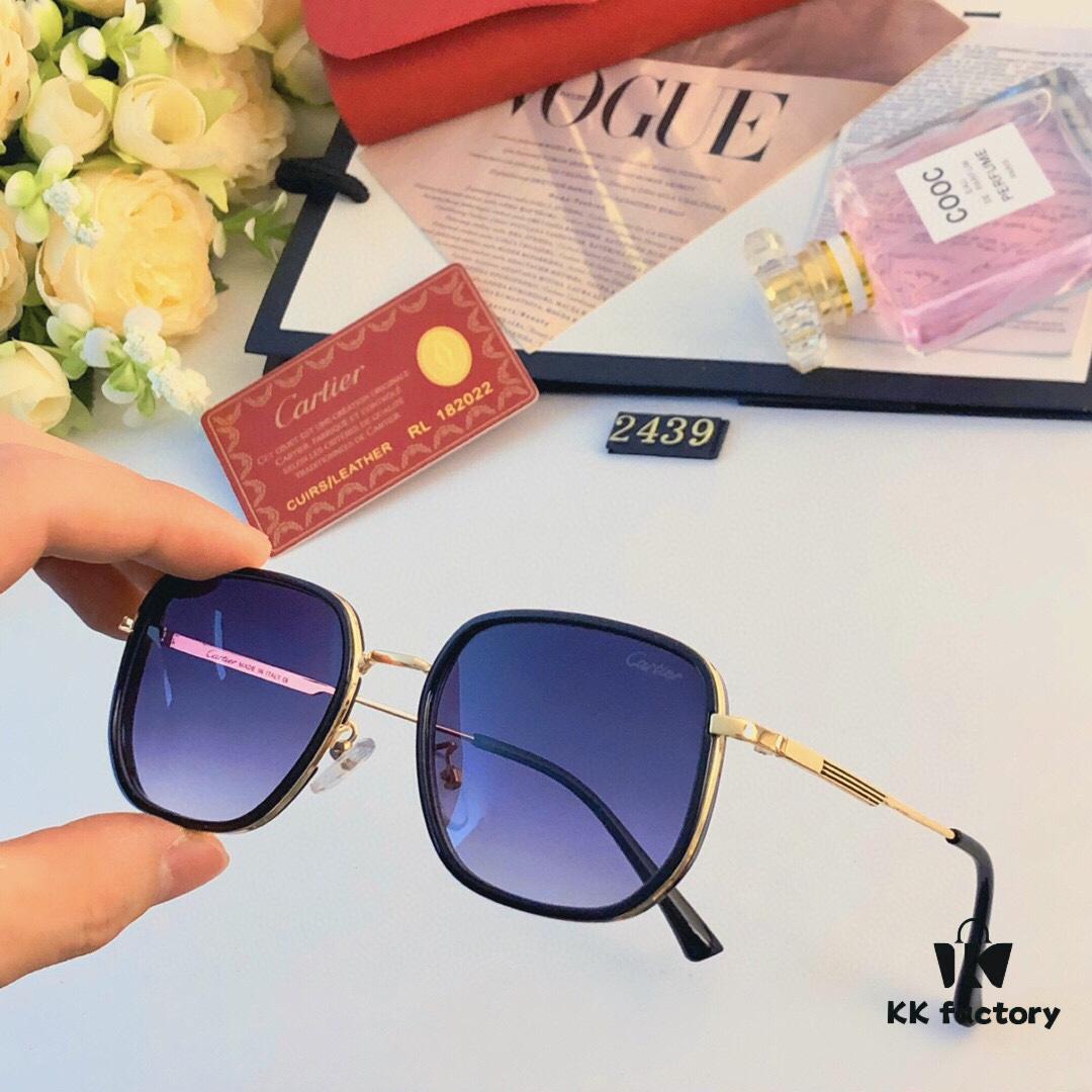 6931fc8e3a89a121ed54d02f Trendy Stylish Metal Frame Glasses Inspired by Cartier, Fashionable and Minimalist Design for Street Photography, Non-Prescription Eyewear or Sunglasses