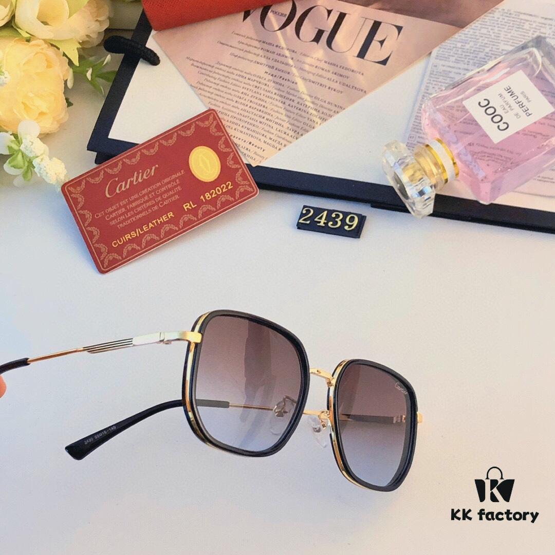 6931fc8e3a89a121ed54d035 Trendy Stylish Metal Frame Glasses Inspired by Cartier, Fashionable and Minimalist Design for Street Photography, Non-Prescription Eyewear or Sunglasses