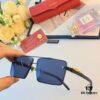 6931fc8f3a89a121ed54d039 Cartier New Fashion Metal Double-Bridge Sunglasses for Men, Square UV-Protective Driving Sunglasses for Outdoor Use