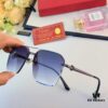 6931fc903a89a121ed54d04c Cartier New Polarized Sunglasses for Travel and Driving, Stylish Unisex Double-Color Square Frame Men's Sunglasses