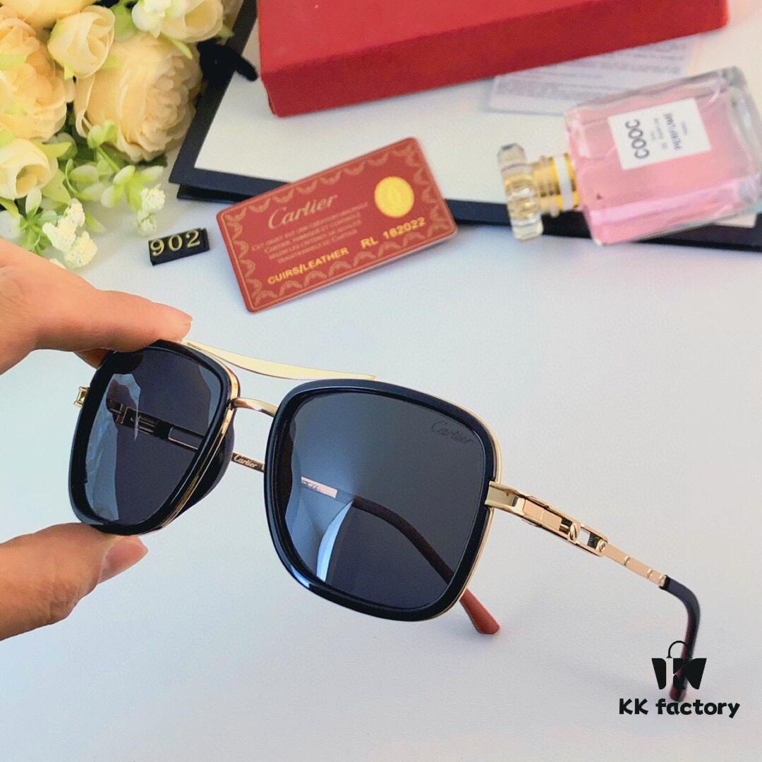 6931fc913a89a121ed54d054 Cartier Stylish Driving Sunglasses for Men, 2024 New Dual-Bridge Trendy Sunglasses, Face-Framing UV-Protection Shades