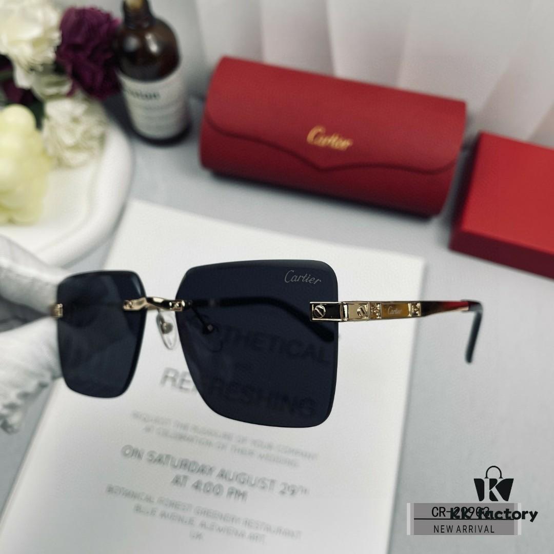 6931fc923a89a121ed54d067 French Cartier - Cartier, Polarized Resin Lenses by Polaroid, Lightweight Metal Frame for Comfortable Wear, Size: 60-13-148, New Arrival Sunglasses Reduce Glare, Block Harmful Radiation, Essential for Travel and Styling, Suitable for Driving, Original Quality – Simple Yet Luxurious, Must-Have for Men