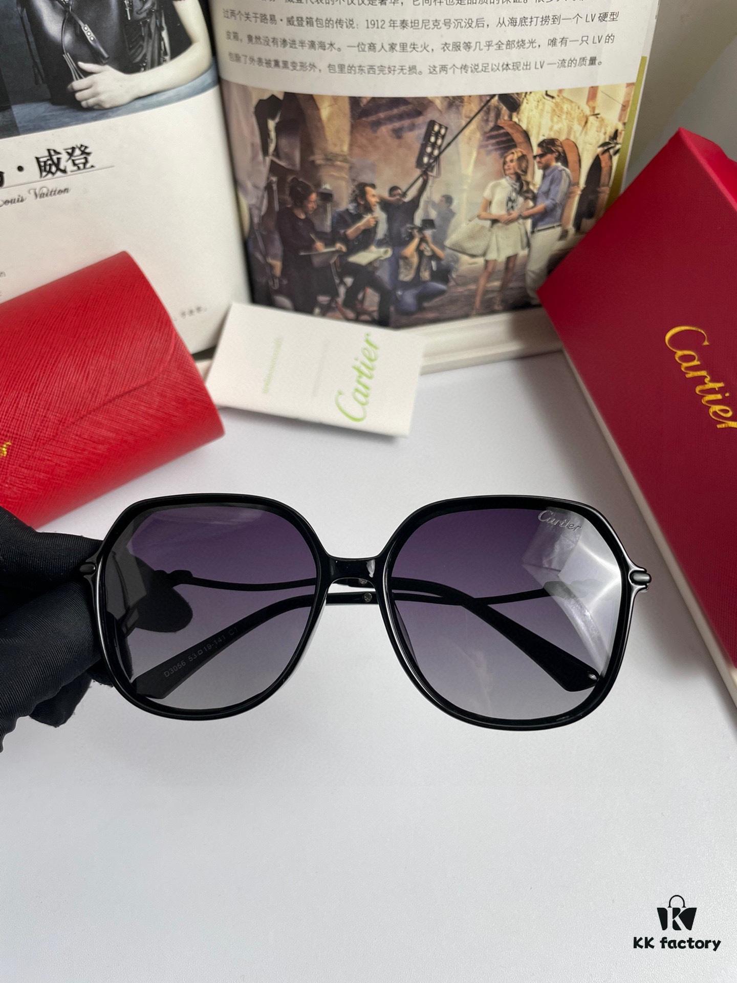 6931fc973a89a121ed54d0a6 New Women's Cartier Sunglasses with PC Frame and Temples; Imported Bolle HD Polarized Lenses