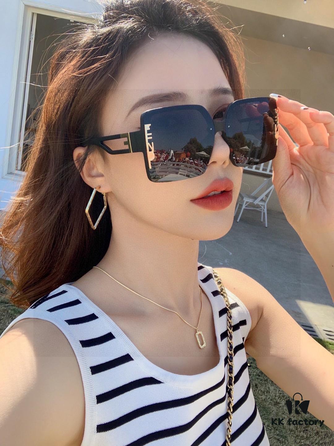 6931fc9a3a89a121ed54d0d7 Fendi New Fashionable and Elegant Sunglasses for Women, Stylish Sun Glasses