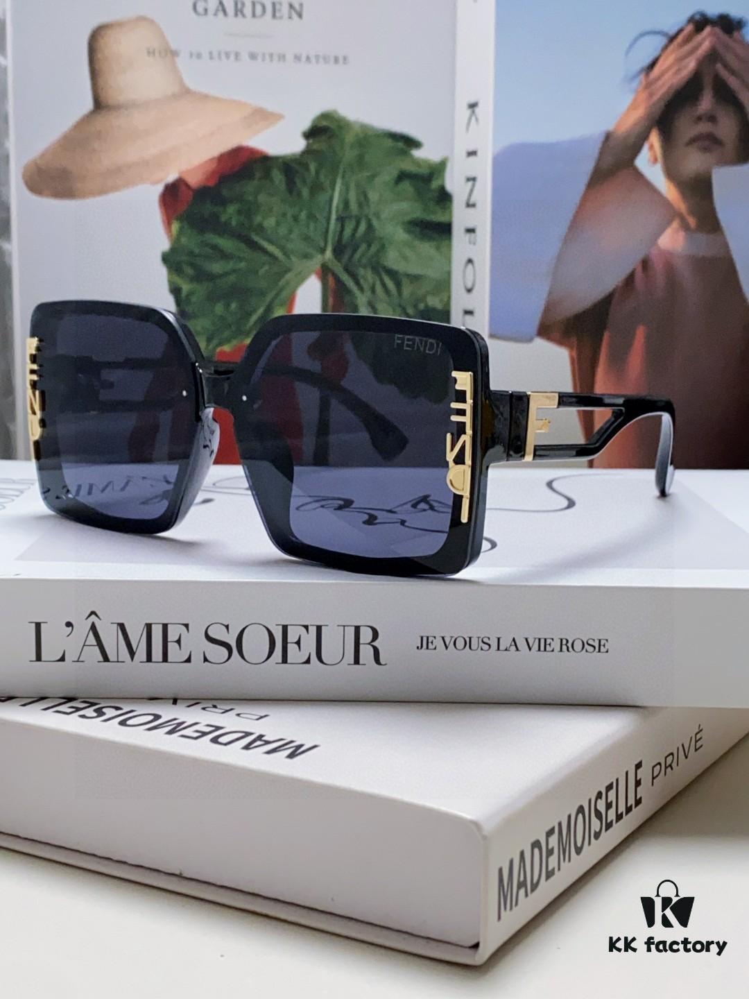 6931fc9b3a89a121ed54d0d8 Fendi New Fashionable and Elegant Sunglasses for Women, Stylish Sun Glasses