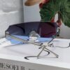 6931fca23a89a121ed54d12b FENDI 2025 New Arrival Men's Sunglasses Fashionable Full-Face Wraparound UV Protection Unisex Ocean Lens Frameless Oversized Sunglasses Trendy European and American Style Windproof Eyewear