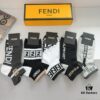 6931fca33a89a121ed54d140 FENDI Fen Di Double F Letter Best-Selling Short Socks (5 Pairs per Box)