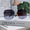 6931fca53a89a121ed54d15a Fendi 2024 New Large Round Oversized Metal Sunglasses for Women, Slimming Polarized UV Protection Sun Glasses