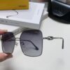 6931fca53a89a121ed54d15e Fendi 2024 New Large Round Oversized Metal Sunglasses for Women, Slimming Polarized UV Protection Sun Glasses