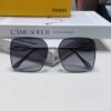6931fca53a89a121ed54d15f Fendi 2024 New Large Round Oversized Metal Sunglasses for Women, Slimming Polarized UV Protection Sun Glasses