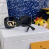 6931fca63a89a121ed54d167 FENDI Acetate O'Lock Sunglasses with Gold-Tone Metal Temples Featuring Oversized O'Lock Logo