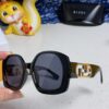 6931fca63a89a121ed54d16a FENDI Acetate O'Lock Sunglasses with Gold-Tone Metal Temples Featuring Oversized O'Lock Logo