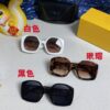 6931fca73a89a121ed54d16f FENDI Acetate O'Lock Sunglasses with Gold-Tone Metal Temples Featuring Oversized O'Lock Logo