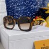 6931fca73a89a121ed54d171 FENDI Acetate O'Lock Sunglasses with Gold-Tone Metal Temples and Oversized O'Lock Logo
