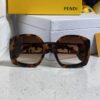 6931fca73a89a121ed54d178 FENDI Acetate O'Lock Sunglasses with Gold-Tone Metal Temples and Oversized O'Lock Logo