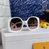 FENDI Acetate O'Lock Sunglasses with Gold-Tone Metal Temples Featuring Oversized O'Lock Logo