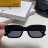 6931fcb03a89a121ed54d1be FENDI 2025 New Square Sunglasses, Trendy Hip-Hop Style Alphabet Design, Instagram-Worthy Street Snap Shades