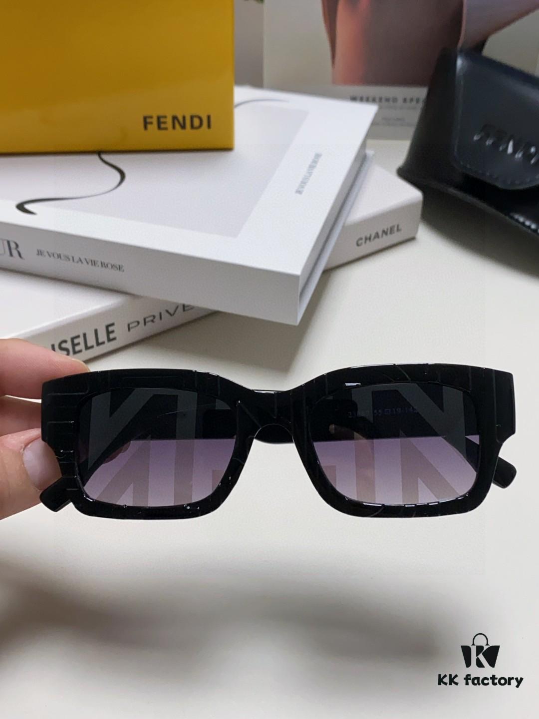 6931fcb13a89a121ed54d1d3 FENDI 2025 New Square Sunglasses, Stylish Hip-Hop Inspired UV-Protective Shades, Popular with Influencers and Streetwear Enthusiasts