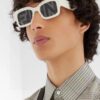 6931fcb23a89a121ed54d1da FENDI 2025 New Square Sunglasses, Stylish Hip-Hop Inspired UV-Protective Shades, Trendy Letter-Embellished Streetwear Sunglasses for Men and Women