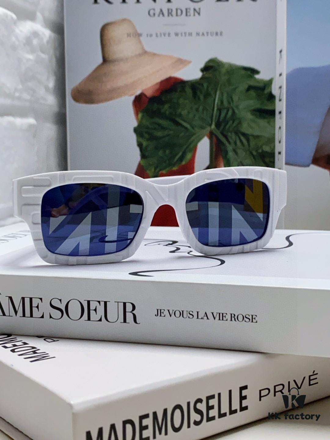 6931fcb23a89a121ed54d1dd FENDI 2025 New Square Sunglasses, Stylish Hip-Hop Inspired UV-Protective Shades, Trendy Letter-Embellished Streetwear Sunglasses for Men and Women