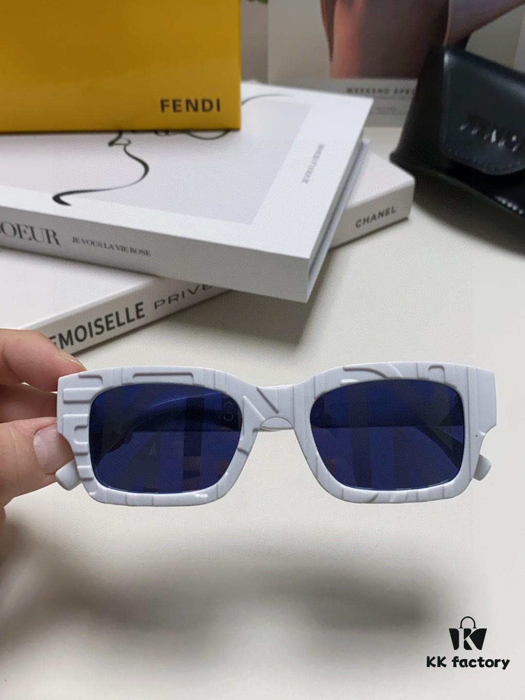6931fcb23a89a121ed54d1df FENDI 2025 New Square Sunglasses, Stylish Hip-Hop Inspired UV-Protective Shades, Trendy Letter-Embellished Streetwear Sunglasses for Men and Women