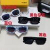6931fcb23a89a121ed54d1e5 FENDI 2025 New Square Sunglasses, Stylish Hip-Hop Inspired UV-Protective Shades, Trendy Letter-Embellished Streetwear Sunglasses for Men and Women