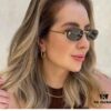 6931fcb33a89a121ed54d1e7 Fendi 2025 New Arrival Metal Frameless Oval Sunglasses for Women, Stylish and Unique UV-Protective Shades Unisex Sun Glasses