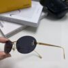 6931fcb33a89a121ed54d1ed Fendi 2025 New Arrival Metal Frameless Oval Sunglasses for Women, Stylish and Unique UV-Protective Shades Unisex Sun Glasses