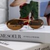 6931fcb43a89a121ed54d1f5 Fendi 2025 New Arrival Metal Frameless Oval Sunglasses for Women, Fashionable and Stylish Unisex UV-Protective Sun Glasses