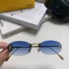 6931fcb53a89a121ed54d203 Fendi 2025 New Arrival Metal Frameless Oval Sunglasses for Women, Fashionable and Stylish Unisex UV-Protective Sun Glasses