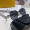 6931fcb63a89a121ed54d211 Fendi 2025 New Arrival Oversized Round Metal Sunglasses for Women, Flattering Large Frame Polarized UV Protection Sun Glasses