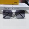 6931fcb63a89a121ed54d21a Fendi 2025 New Large Round Oversized Metal Sunglasses for Women, Slimming Polarized Sun Protection Eyewear
