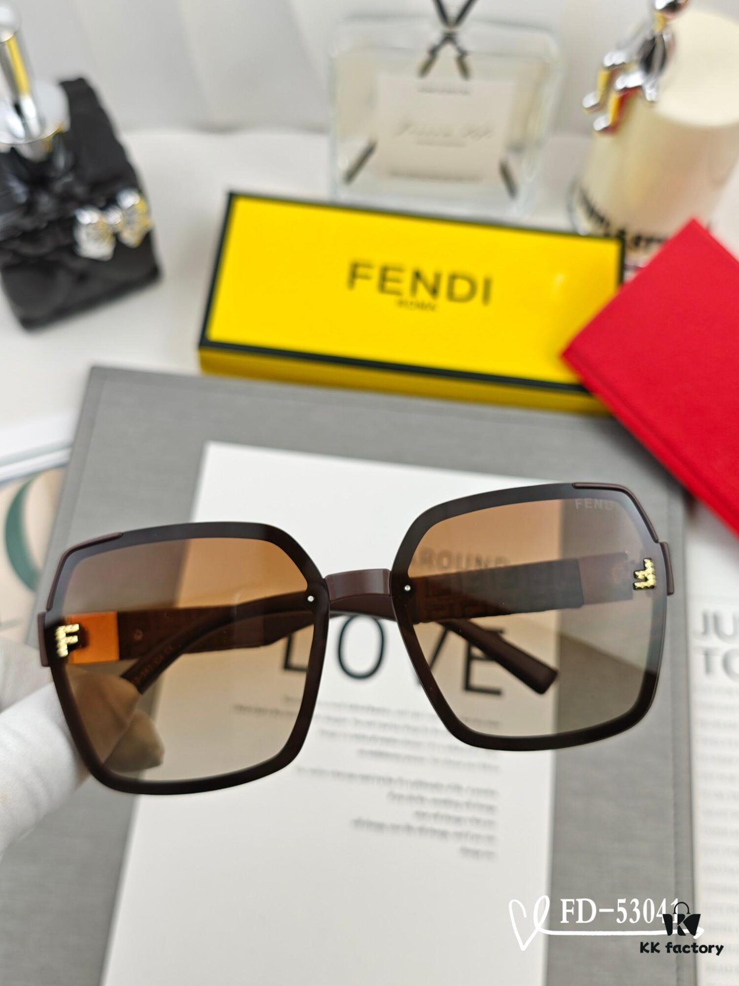 6931fcba3a89a121ed54d251 Italian FENDI New Arrival Sunglasses Model 53041 with Polarized Lenses, Lightweight TR90 Frame for Comfortable Wear