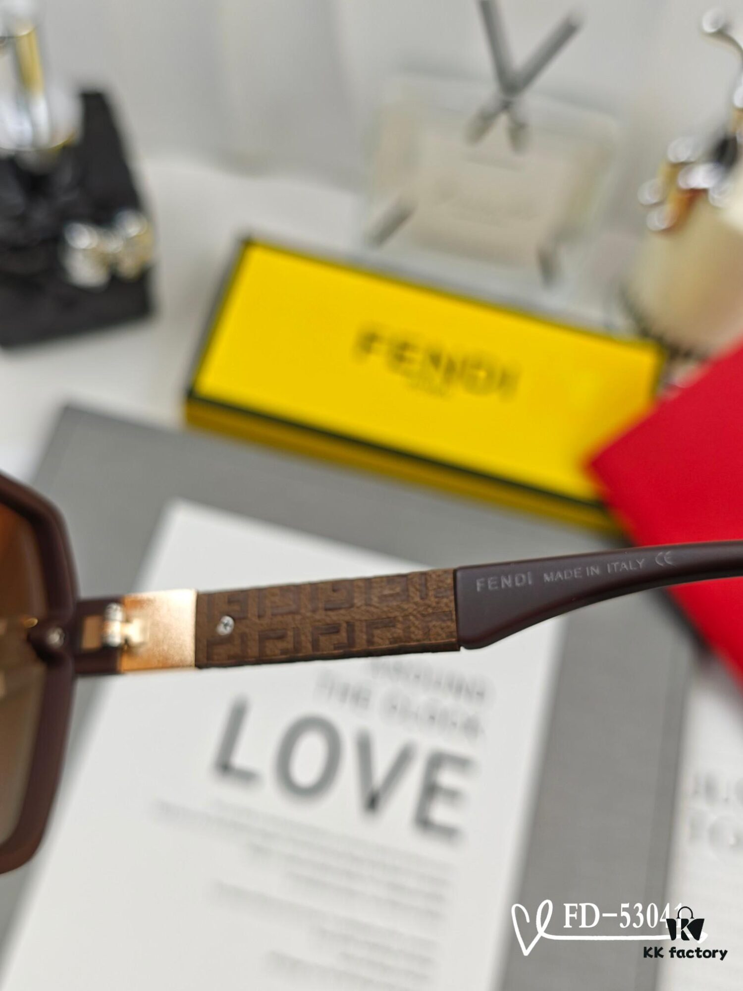 6931fcbb3a89a121ed54d253 Italian FENDI New Arrival Sunglasses Model 53041 with Polarized Lenses, Lightweight TR90 Frame for Comfortable Wear