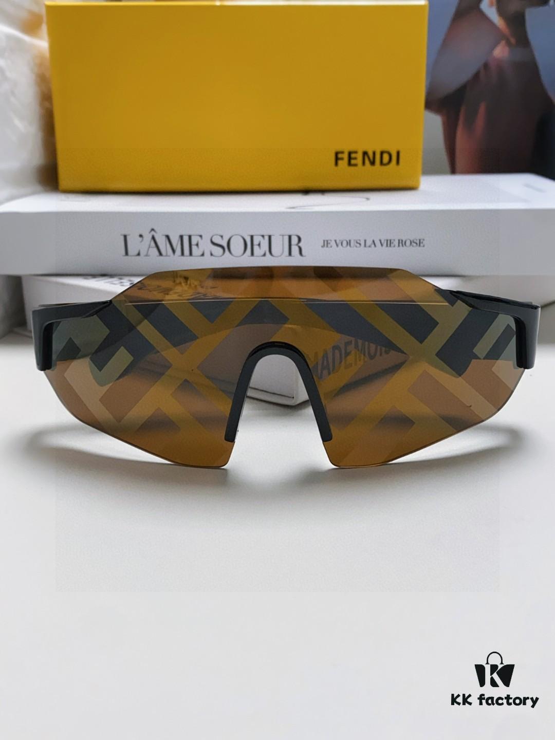 6931fcbd3a89a121ed54d277 Fendi Running Glasses Cycling Marathon Sports Goggles Unisex Outdoor Windproof Sunglasses Large-Frame Sun Glasses