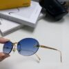 6931fcc03a89a121ed54d2a2 Fendi 2024 New Arrival Metal Frameless Oval Sunglasses for Women, Stylish and Unique Unisex UV-Protective Shades
